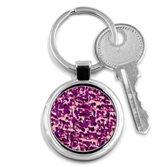 Pink Camo Key Chains (round)  by snowwhitegirl