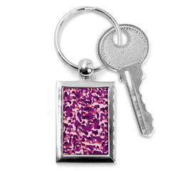 Pink Camo Key Chains (rectangle)  by snowwhitegirl