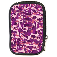 Pink Camo Compact Camera Cases by snowwhitegirl