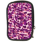 Pink Camo Compact Camera Cases Front