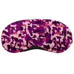 Pink Camo Sleeping Masks Front