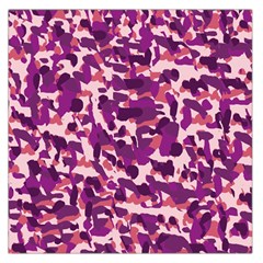 Pink Camo Large Satin Scarf (square) by snowwhitegirl