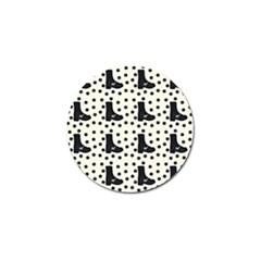 Deer Boots White Black Golf Ball Marker (10 Pack) by snowwhitegirl