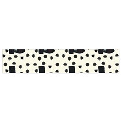 Deer Boots White Black Small Flano Scarf by snowwhitegirl