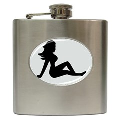 Girls Of Fitness Hip Flask (6 Oz) by Mariart