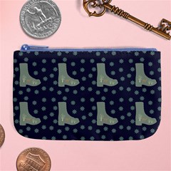 Blue Boots Large Coin Purse by snowwhitegirl