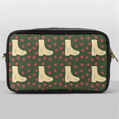 Green Boot Toiletries Bags by snowwhitegirl