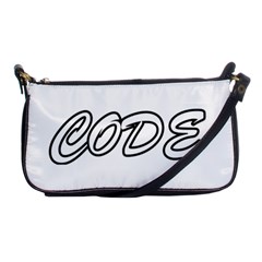 Code White Shoulder Clutch Bags by Code