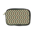 Grey Beige Burgundy Eggs On Green Coin Purse Front