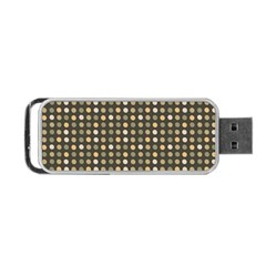 Grey Beige Eggs On Dark Grey Portable Usb Flash (one Side) by snowwhitegirl