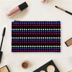 Multi Black Dots Cosmetic Bag (medium)  by snowwhitegirl