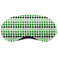 Greenish Dots Sleeping Masks by snowwhitegirl