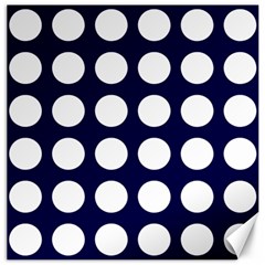 Big Dot Blue Canvas 20  X 20   by snowwhitegirl