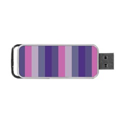 Concert Purples Portable Usb Flash (one Side) by snowwhitegirl