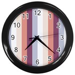 Grape Tapestry Wall Clocks (Black) Front