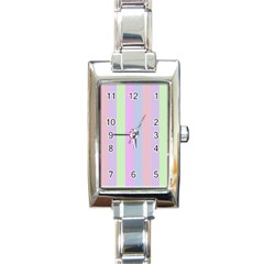 Baby Shoes Rectangle Italian Charm Watch by snowwhitegirl