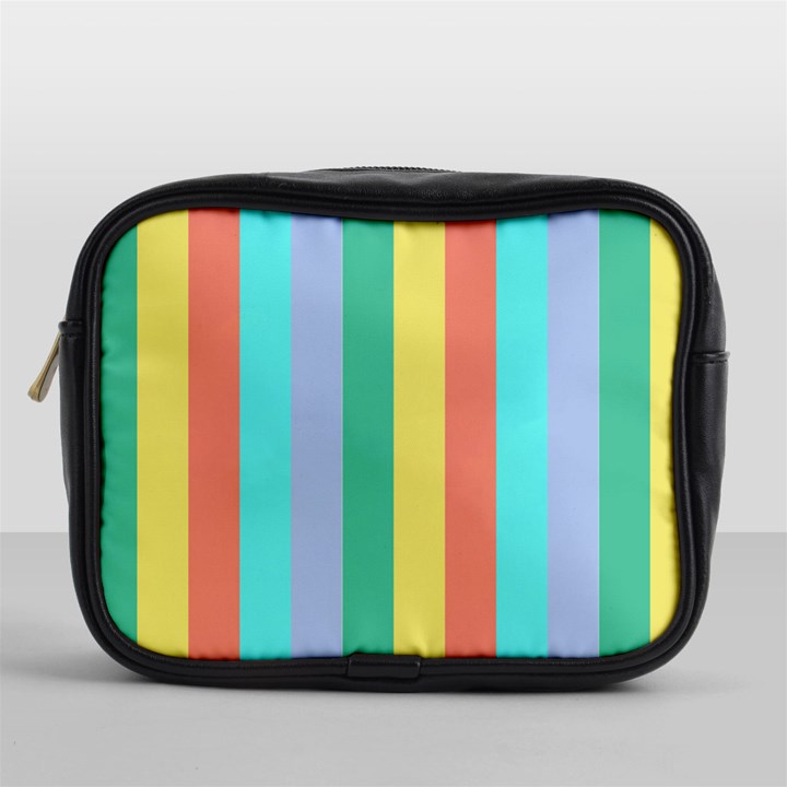 Summer Stripes Mini Toiletries Bags