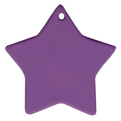 Another Purple Ornament (star) by snowwhitegirl