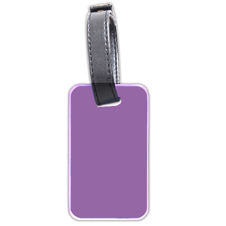 Another Purple Luggage Tags (Two Sides)