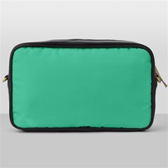 Seafoamy Green Toiletries Bags by snowwhitegirl