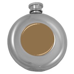 Brownish Round Hip Flask (5 Oz) by snowwhitegirl