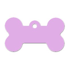 Baby Purple Dog Tag Bone (one Side) by snowwhitegirl