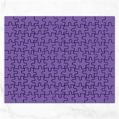 Purple Star Rectangular Jigsaw Puzzl by snowwhitegirl