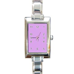 Purple Whim Rectangle Italian Charm Watch by snowwhitegirl