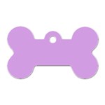 Purple Whim Dog Tag Bone (One Side) Front