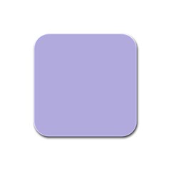 Violet Sweater Rubber Square Coaster (4 Pack)  by snowwhitegirl