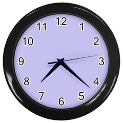 Violet Sweater Wall Clocks (black) by snowwhitegirl