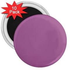 Silly Purple 3  Magnets (10 Pack)  by snowwhitegirl