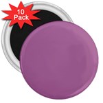 Silly Purple 3  Magnets (10 pack)  Front