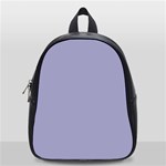 Grey Violet School Bag (Small) Front