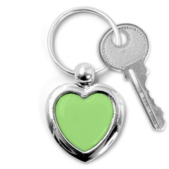 Meadow Green Key Chains (heart)  by snowwhitegirl