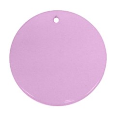 Soft Pink Ornament (round) by snowwhitegirl