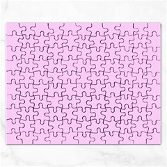 Soft Pink Rectangular Jigsaw Puzzl by snowwhitegirl