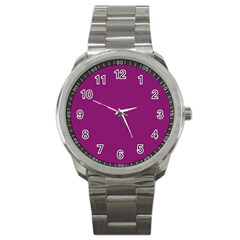 Grape Juice Sport Metal Watch by snowwhitegirl