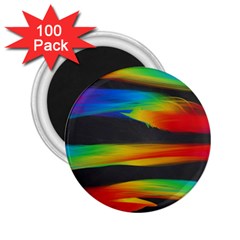 Colorful Background 2 25  Magnets (100 Pack)  by Nexatart