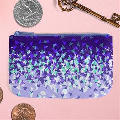 Purple Disintegrate Large Coin Purse by jumpercat