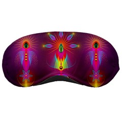 Abstract Bright Colorful Background Sleeping Masks by Nexatart