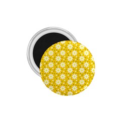 Daisy Dots Yellow 1 75  Magnets by snowwhitegirl