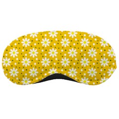 Daisy Dots Yellow Sleeping Masks by snowwhitegirl