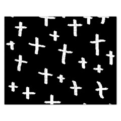 White Cross Rectangular Jigsaw Puzzl by snowwhitegirl