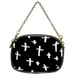 White Cross Chain Purses (Two Sides)  Back