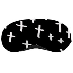 White Cross Sleeping Masks by snowwhitegirl