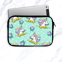 Magical Happy Unicorn And Stars Apple Ipad Mini Zipper Cases by Bigfootshirtshop