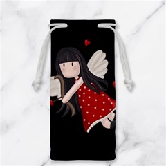 Cupid Girl Jewelry Bag by Valentinaart