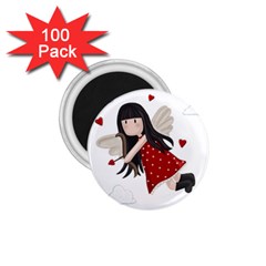 Cupid Girl 1 75  Magnets (100 Pack)  by Valentinaart