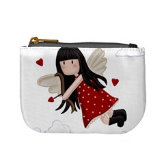 Cupid Girl Mini Coin Purses by Valentinaart